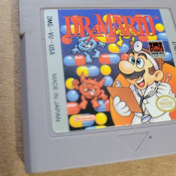 Dr. Mario Original Nintendo GameBoy Cartridge - Picture 3 of 7